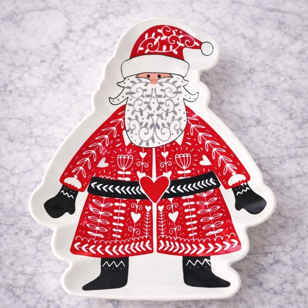 Vintage Eaton Santa Claus Fine China Plate